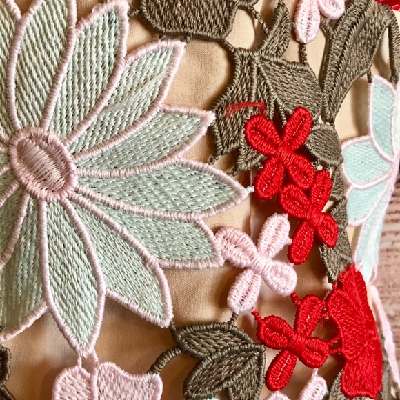 Floral Cut-Out Bodycon Dress - Picture 2 of 6